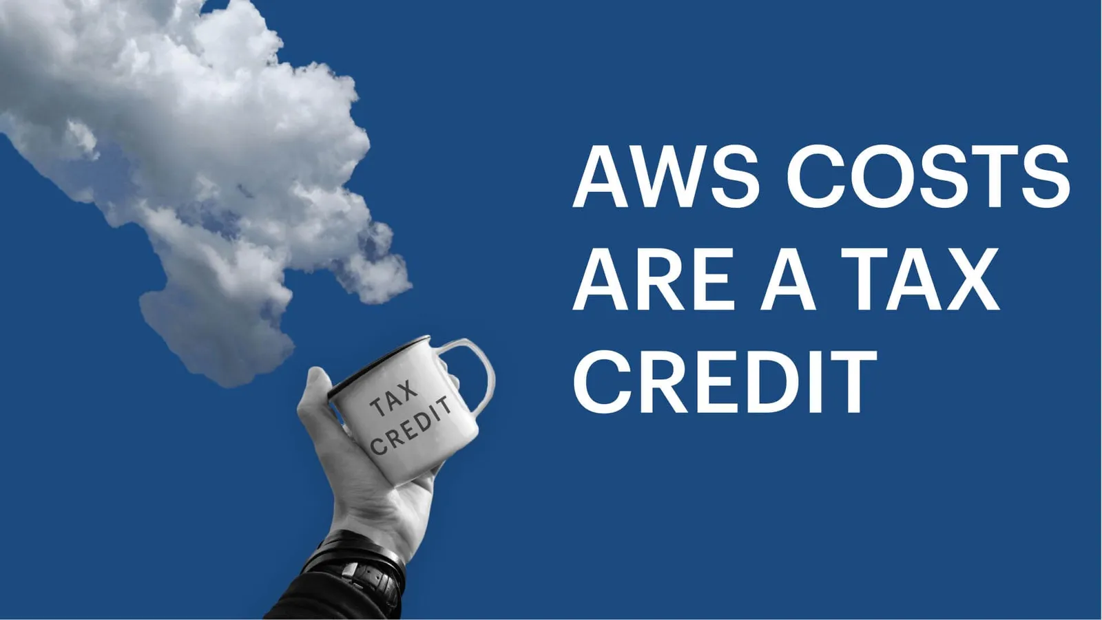 A 1981 Tax Law means AWS Costs are a Tax Credit