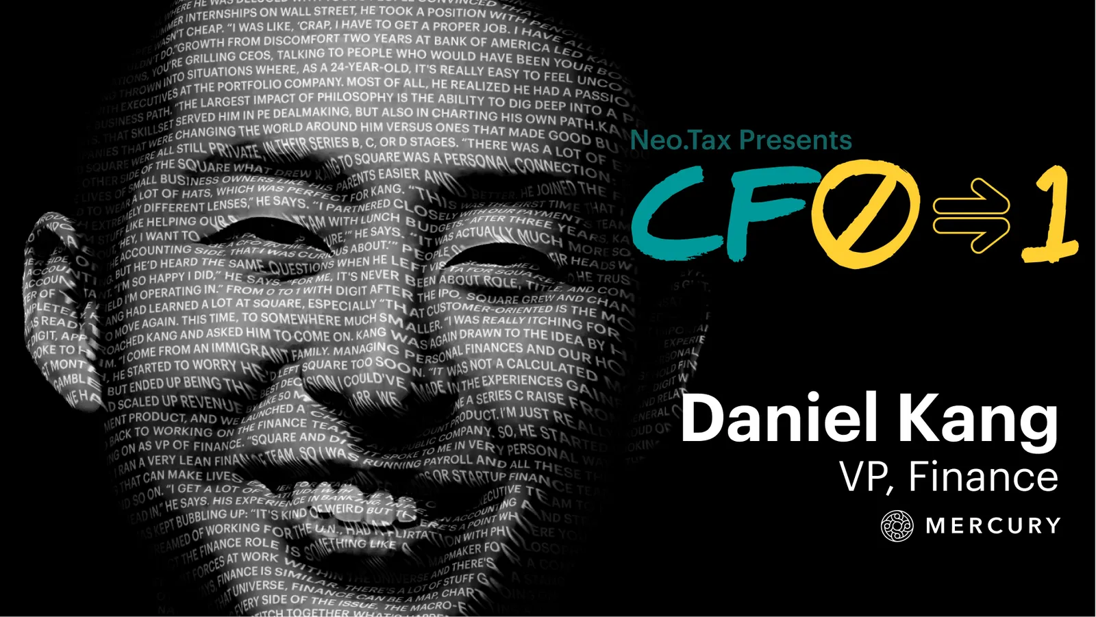 CF0to1: Daniel Kang, VP of Finance at Mercury