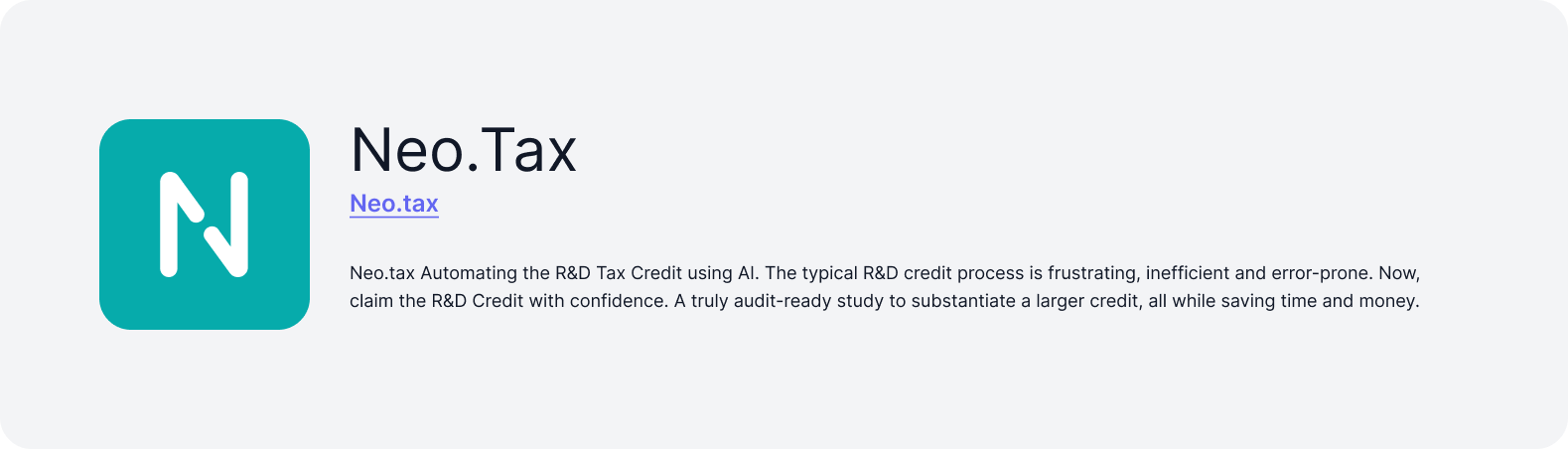 neotax banner