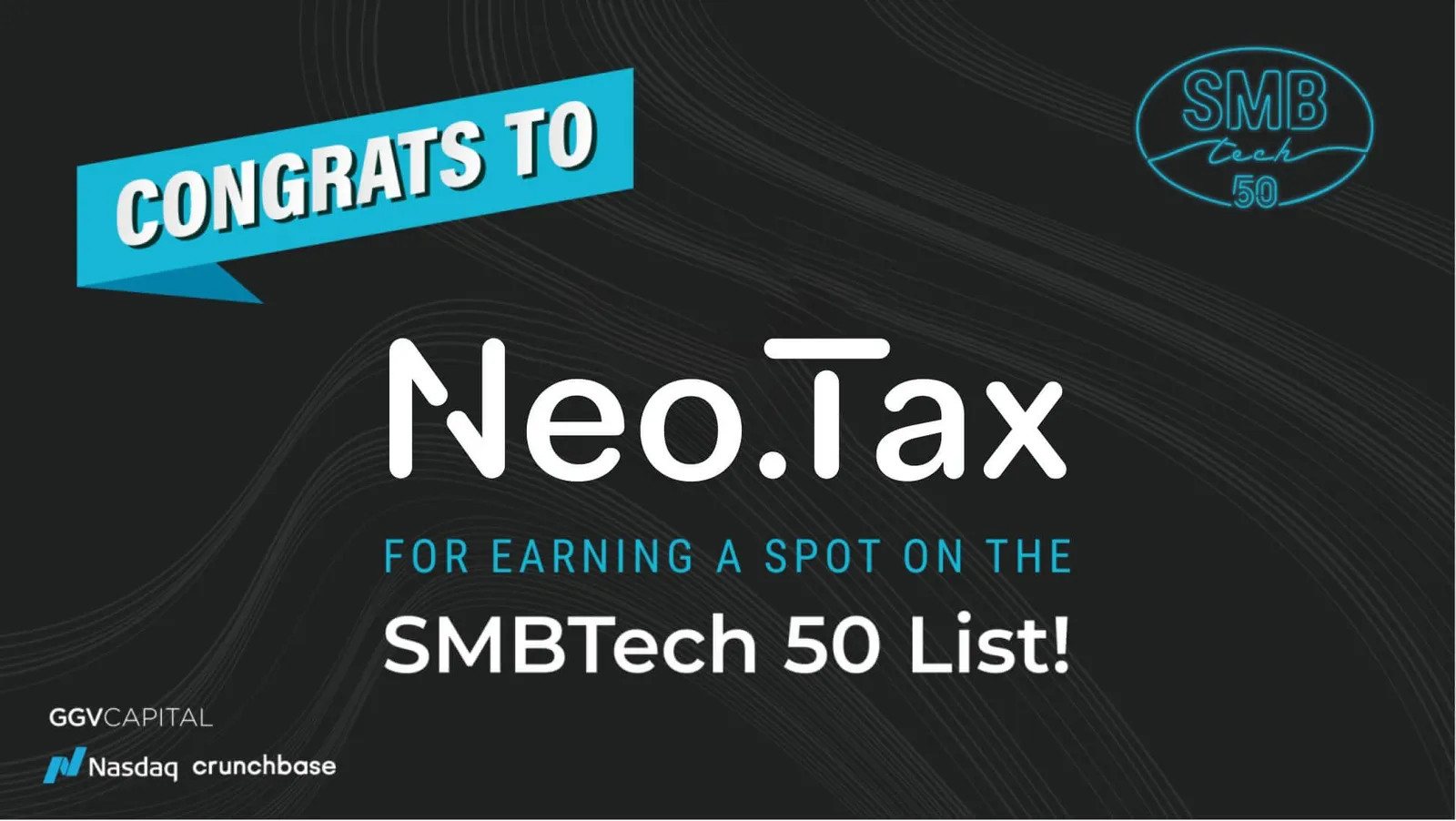 Neo.Tax is Selected for GGV's SMBTech 50 List!