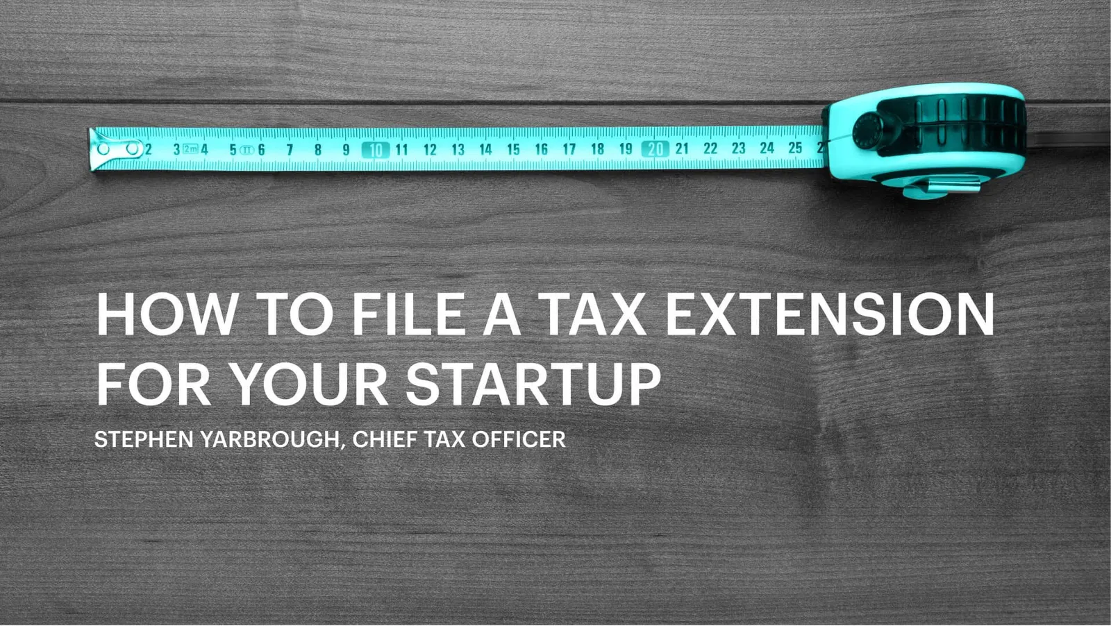 How to File a Tax Extension for Your Business